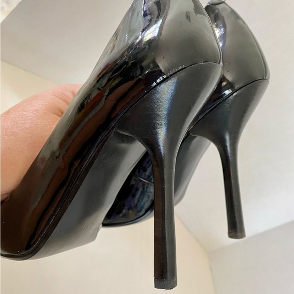 Guess Cyrano2 Black Stiletto 4.5” Pumps Size 10 M — Y2K - Picture 9 of 15